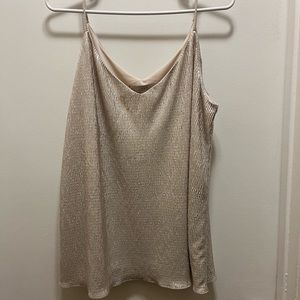 Loft shimmer top